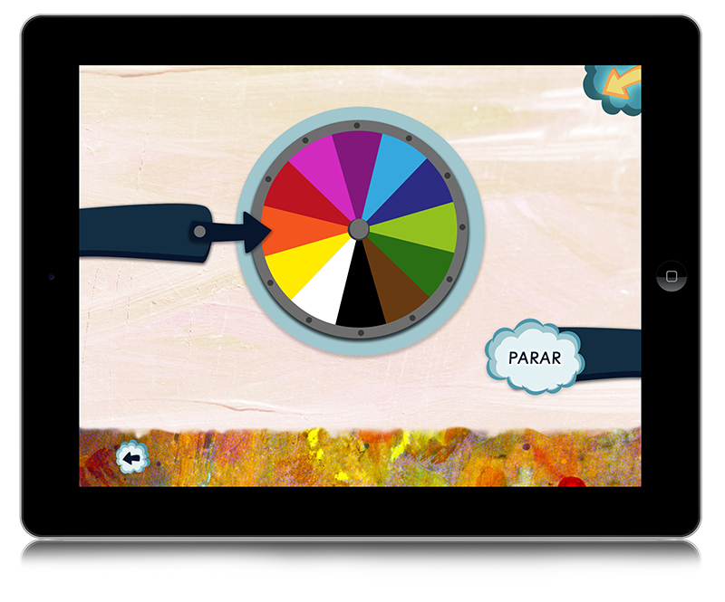 color paint draw game kids iPad app educational