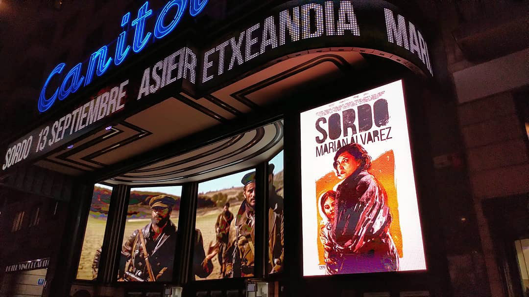 Civil War Film   filmax ILLUSTRATION  movie poster Sordo spanish The Silent War western