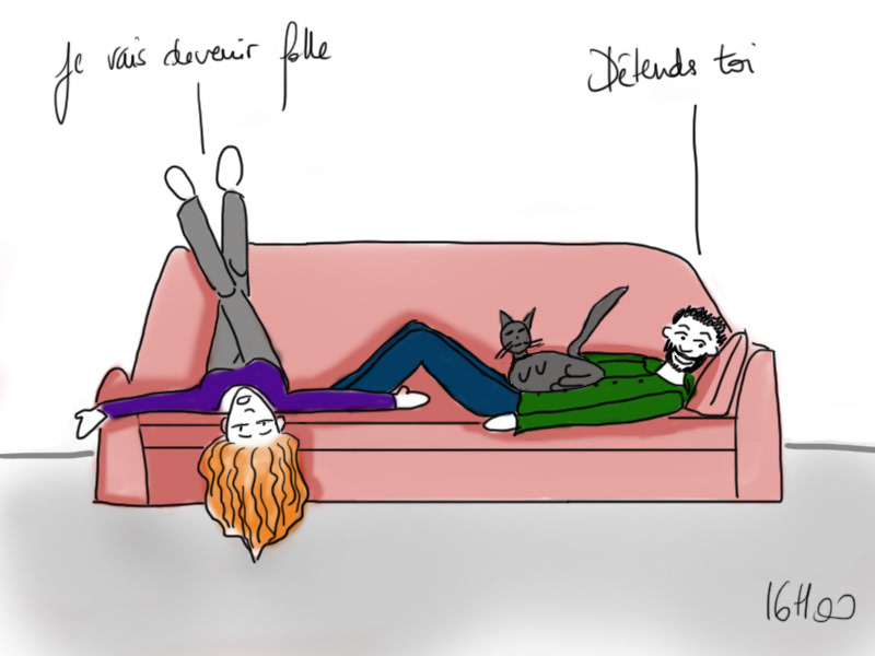 sunday afternoon dessin histoire drôle changement d'heure ennui funny story