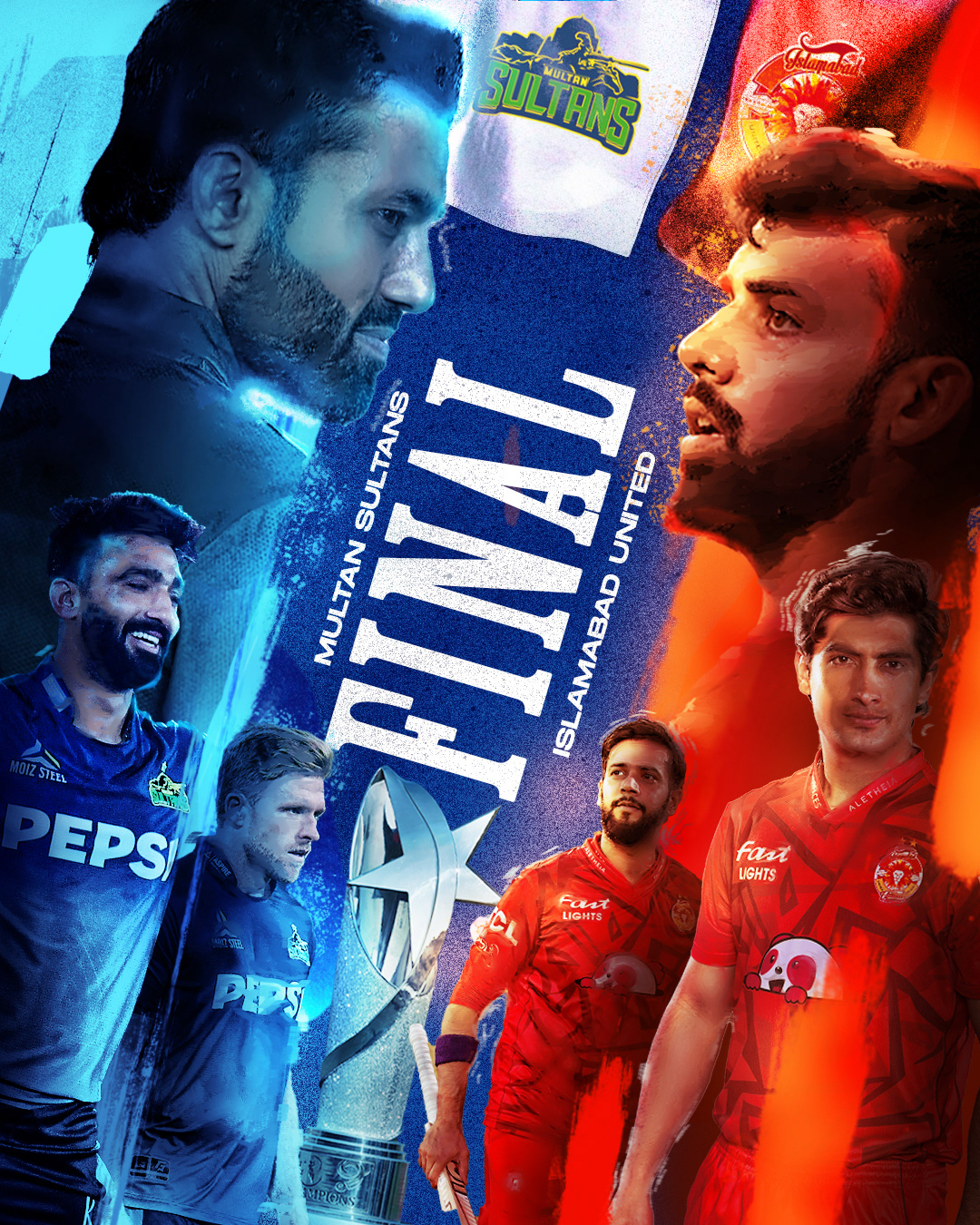 PSL Cricket social media Sports Design Cricket Design photoshop Graphic Designer Social media post PSL9 Pakistan Super League