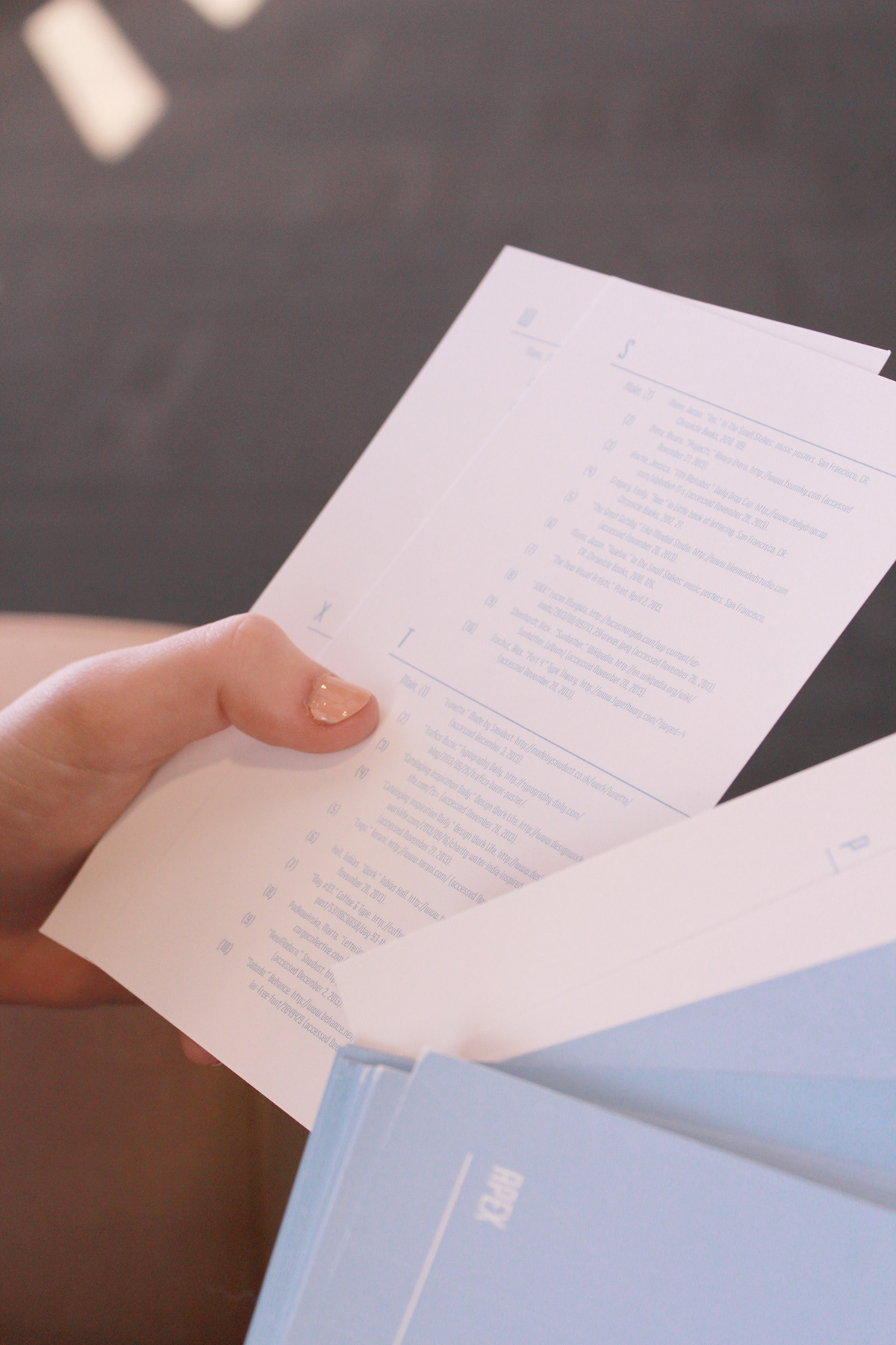 book type manual Blueprint kraft paper Form structure