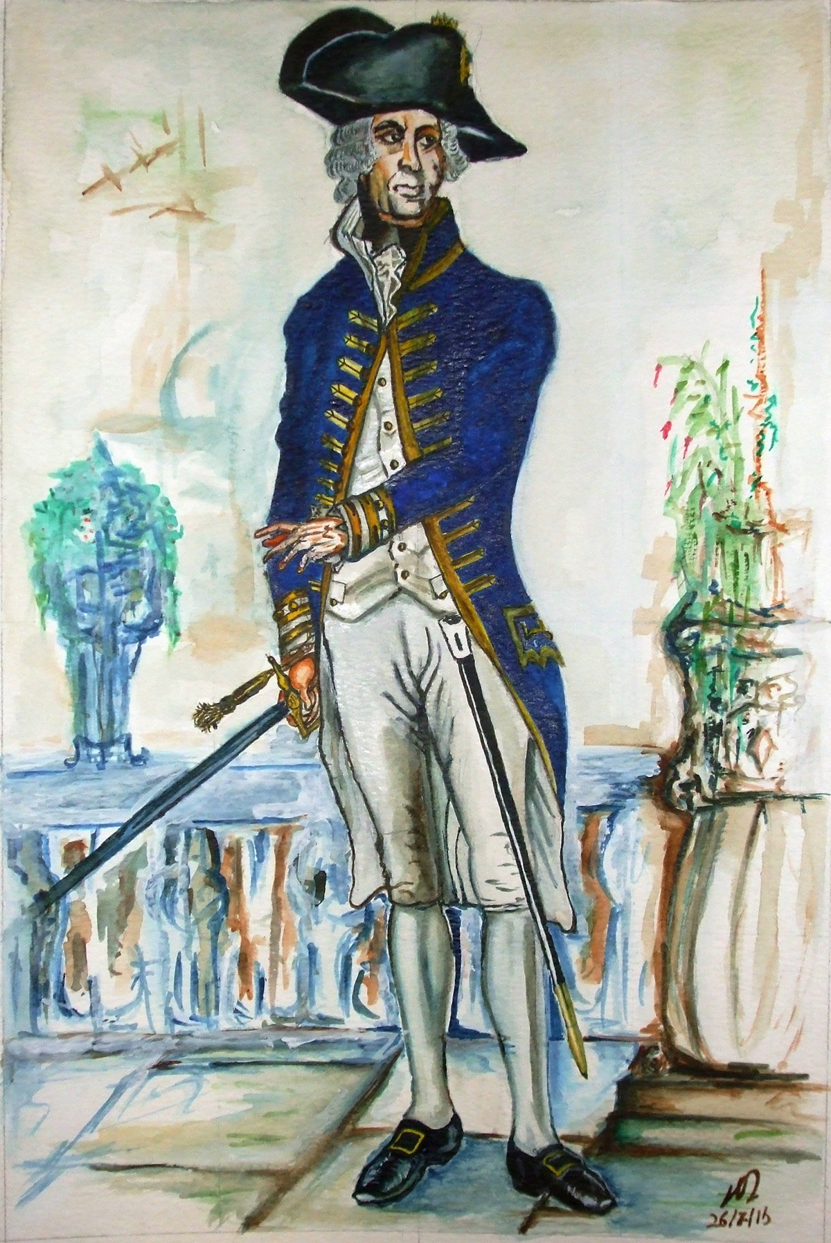 Militaryart militaryhistory history Military art watercolour