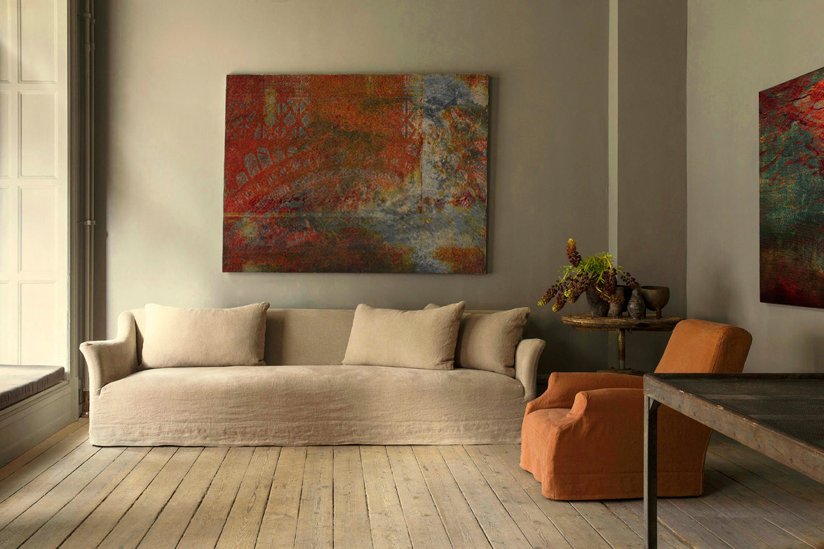 abstract canvas decor digital minimalist texture