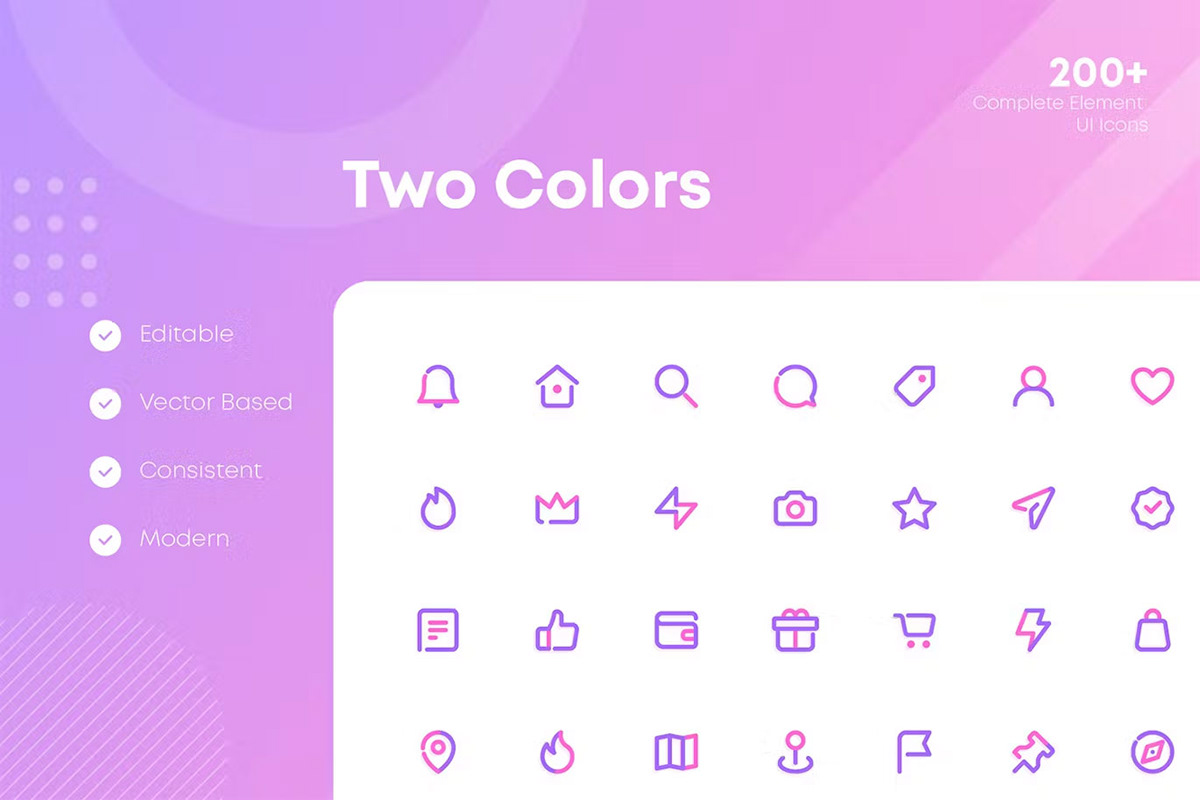 Web icons pack Mobile UI web icons vector adobe illustrator icons UI Mobile app Mobile UI Icons Pack