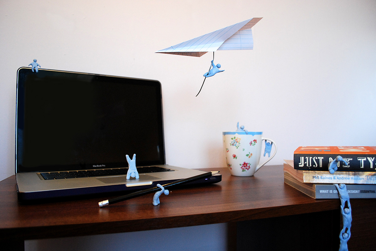 Blu Tack 24 hour brief blu tack models paper airplane