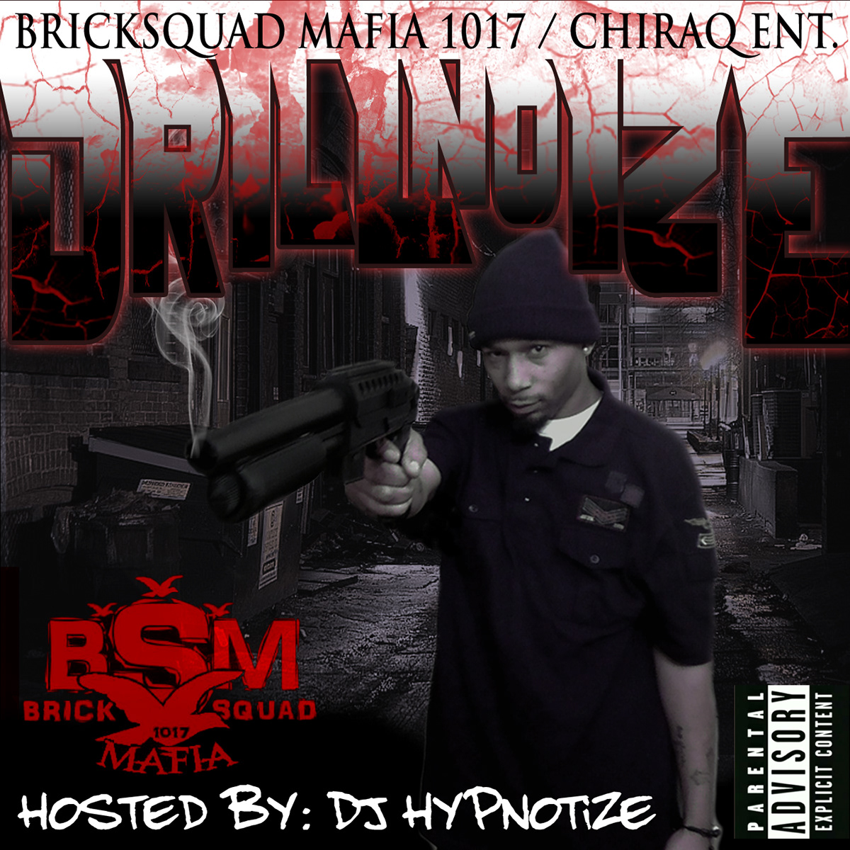 Album cover mixtape Bricksquad mafia chicago