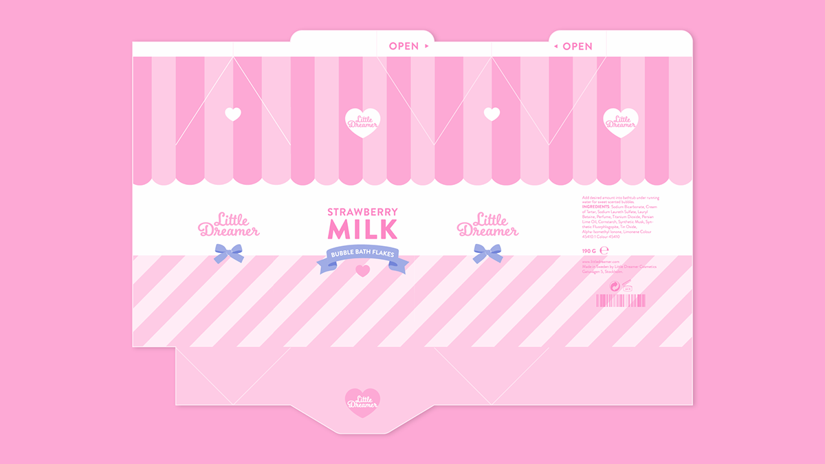 adorable Beauty brand brand identity cosmetics cute kawaii packaging design paper packaging