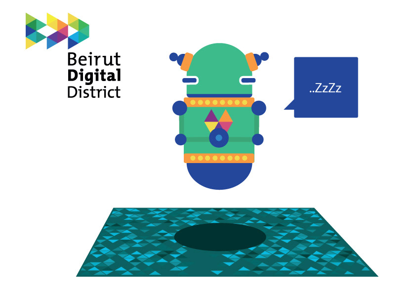 design creative digital art characters bdd fmq Feer McQueen  Beirut lebanon beirut digital district