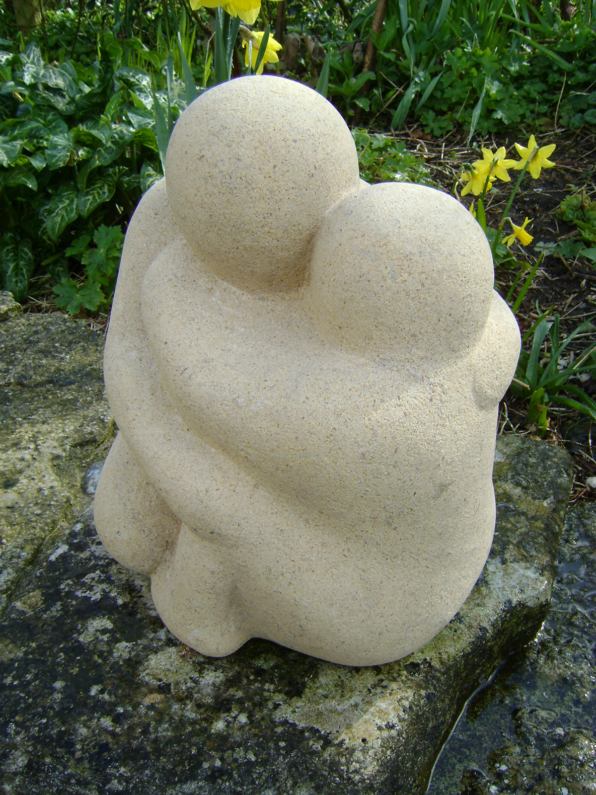 sculpture stone carving stonecarving human Form figure 3D woman child children people person Dorset UK