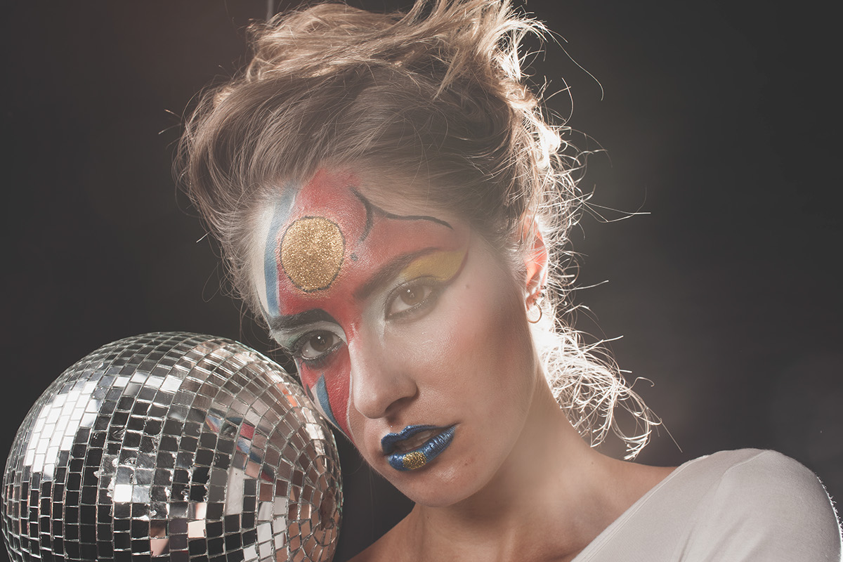 Bowie davidbowie disco eighties 80's studio colors Face painting dream DANCE   gravity floating