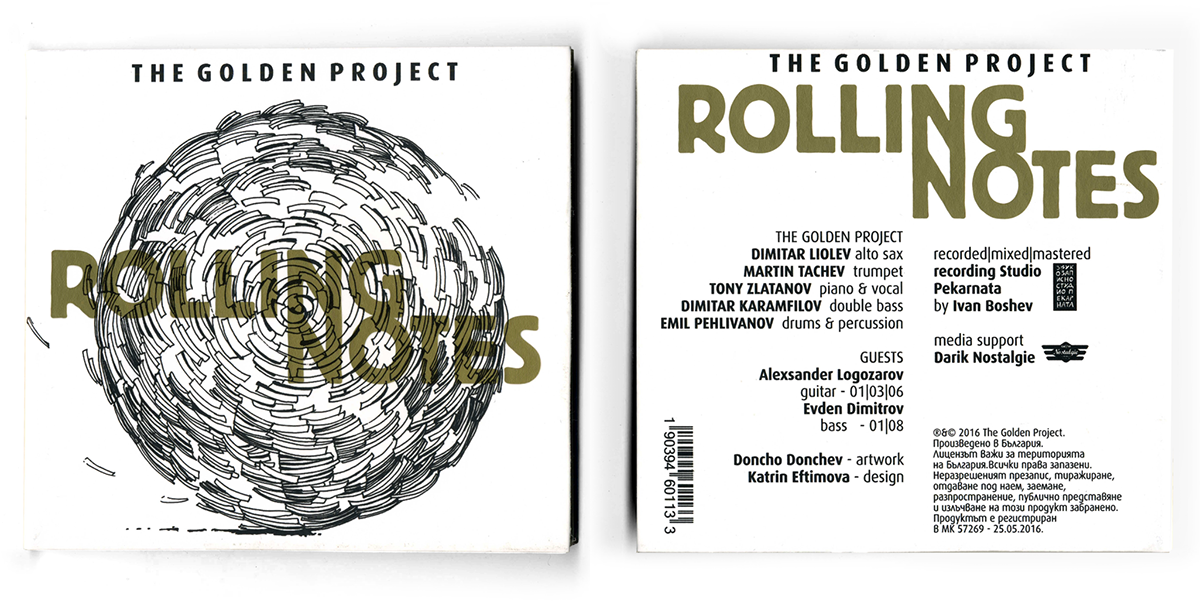 design graphic cd cd pack disc gold Project package brand prepress