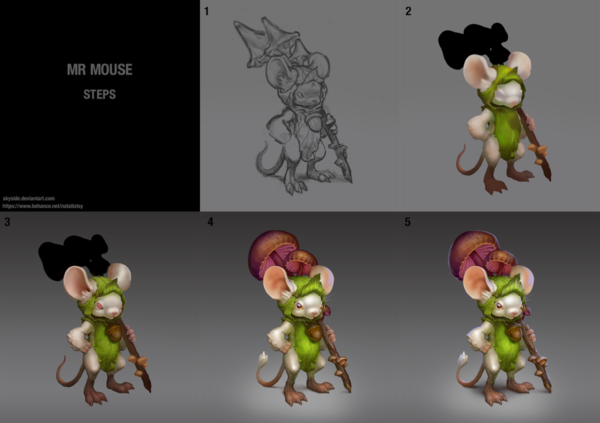 concept concept art art creature Creature Design mouse Character cg art