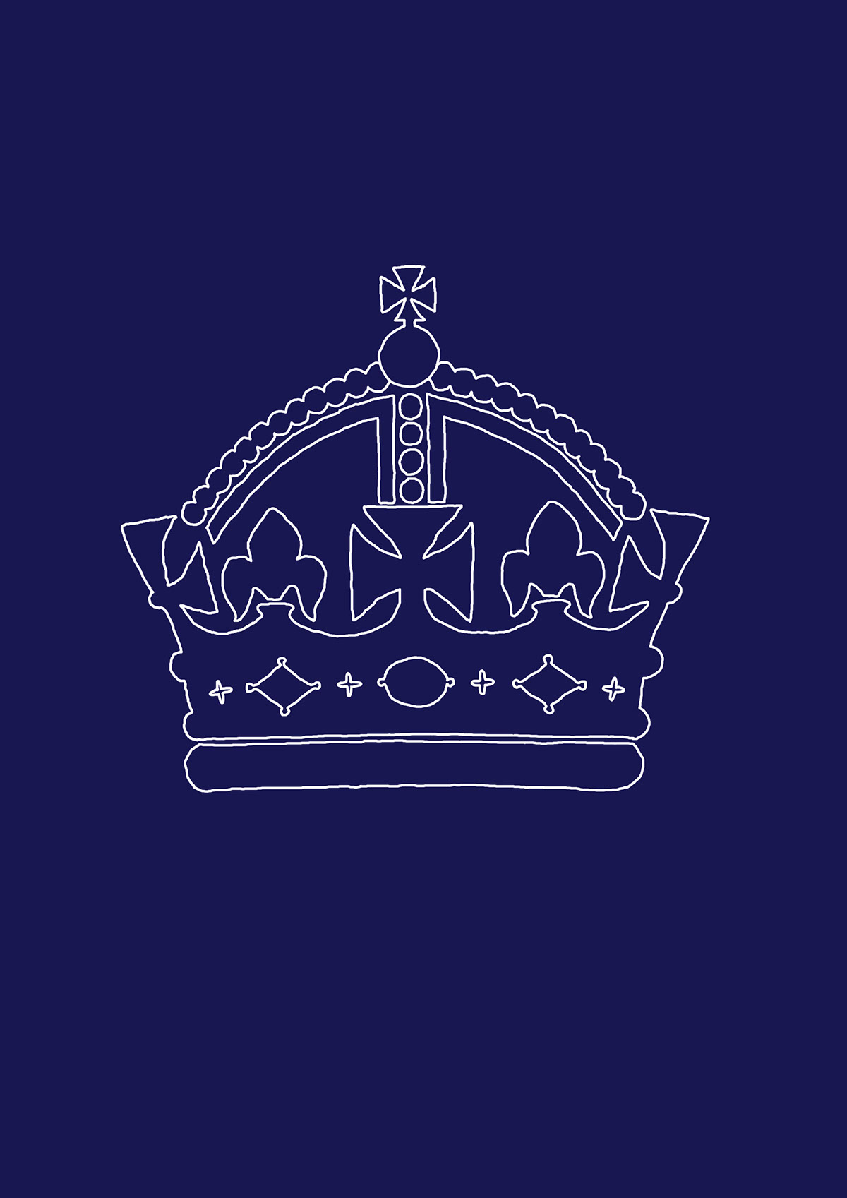royal Postbox letterbox crown royal seal Exhibition  illustrations Digital Illustrations
