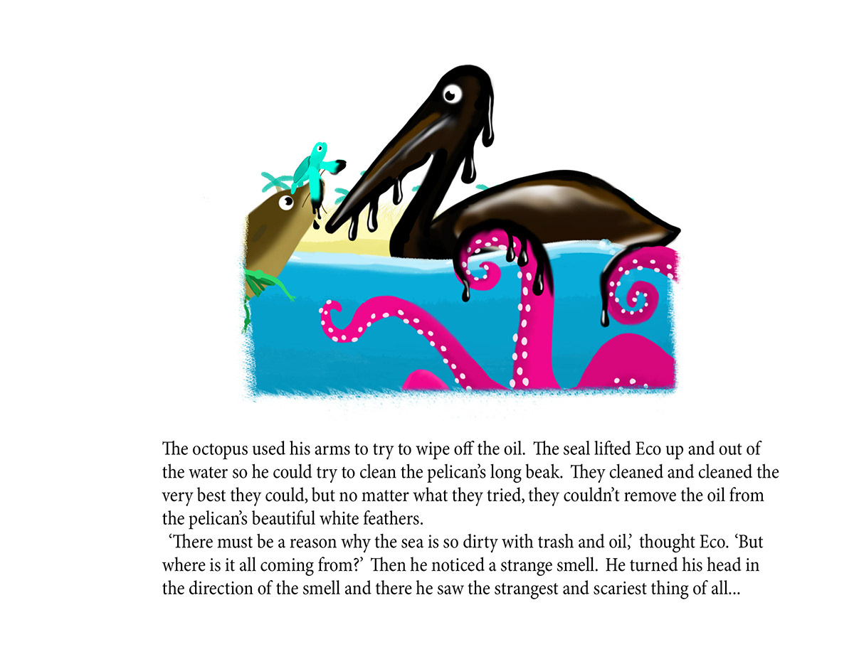 children's book Eco saves the big blue sea