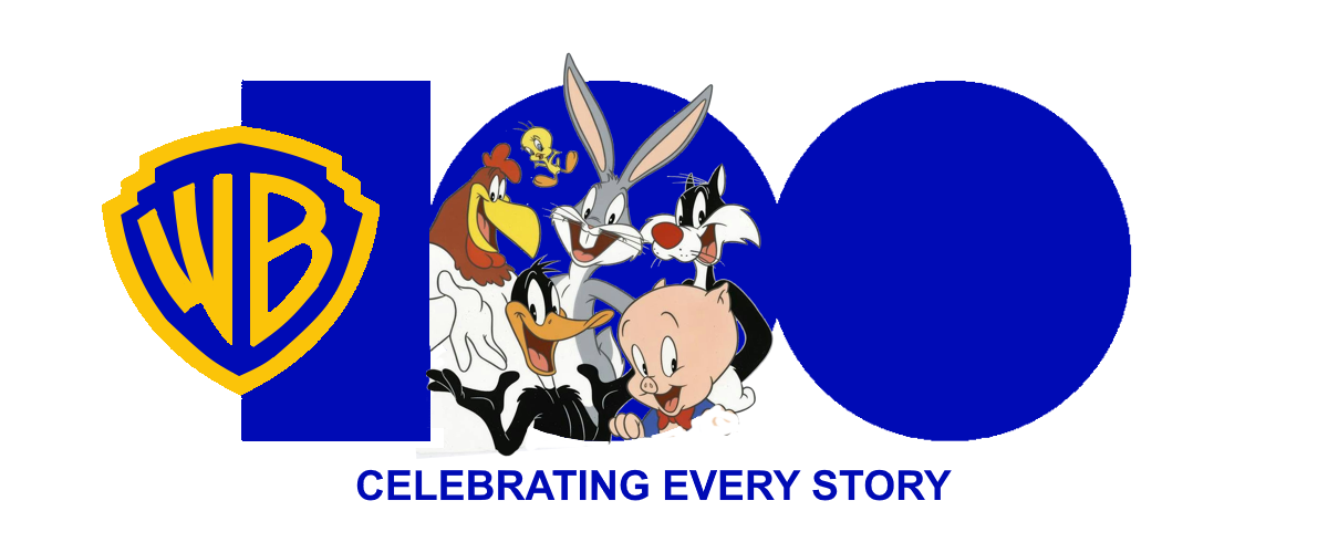 looney tunes warner bros MGM Cartoons graphic design  Logo Design branding  wb100