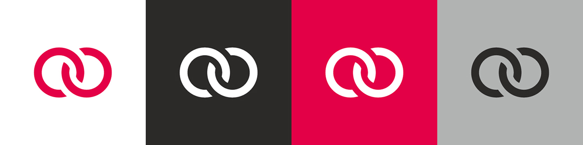Adobe Portfolio branding  identity logo books Bookstore red