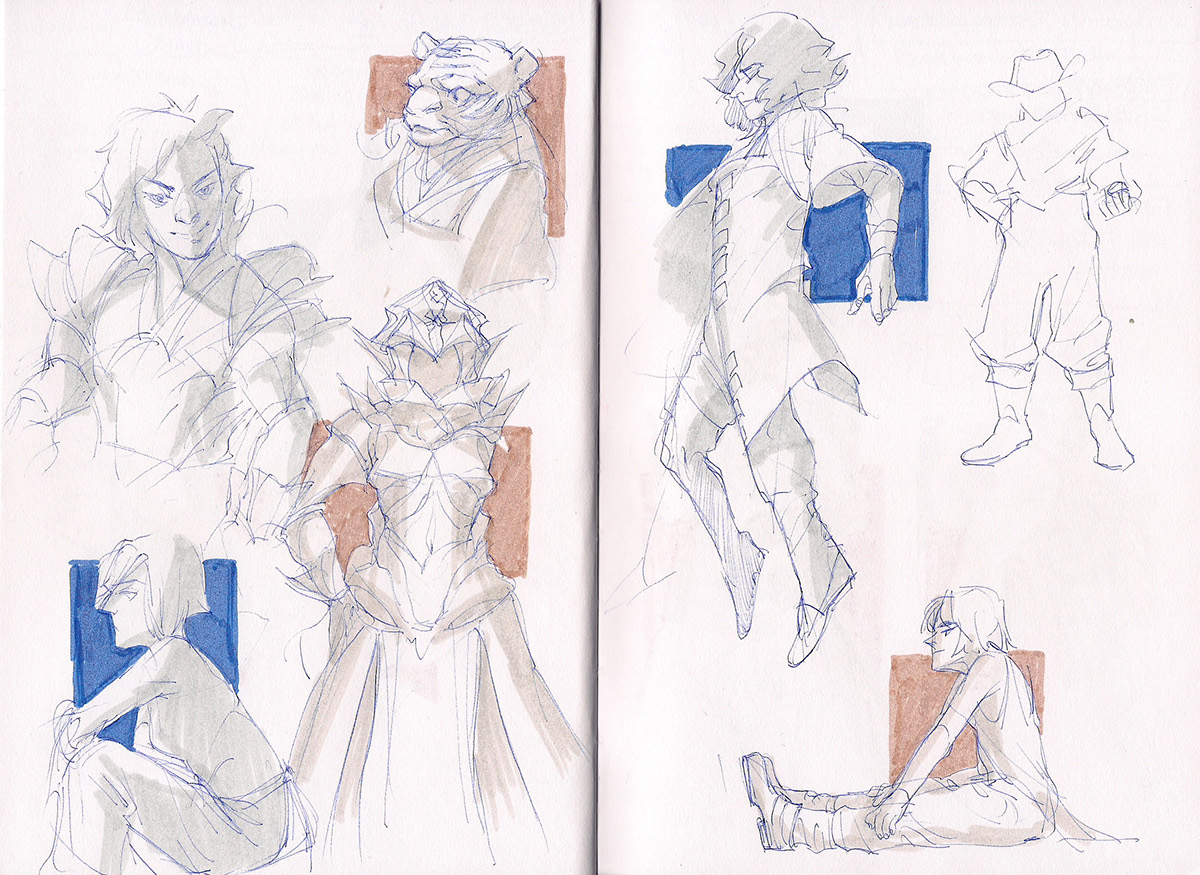 sketches sketchbook