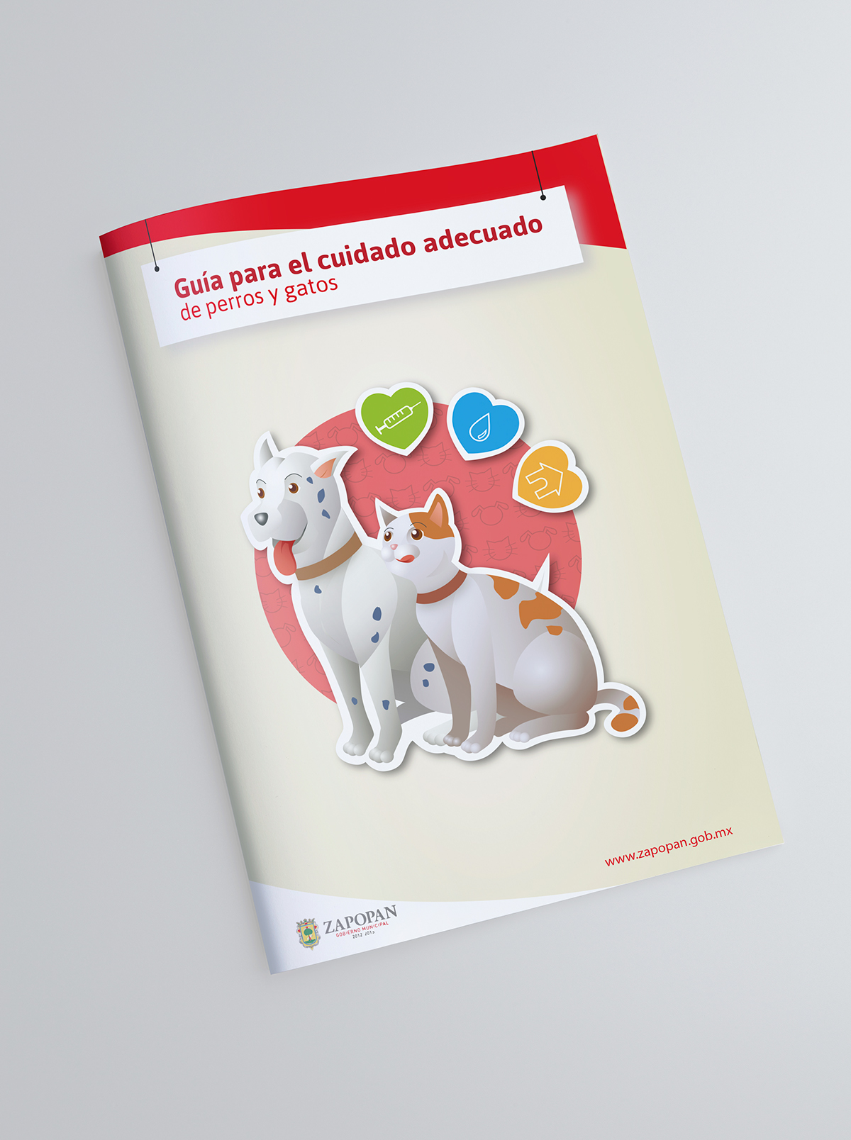 Booklet dog Cat Pet cover vector