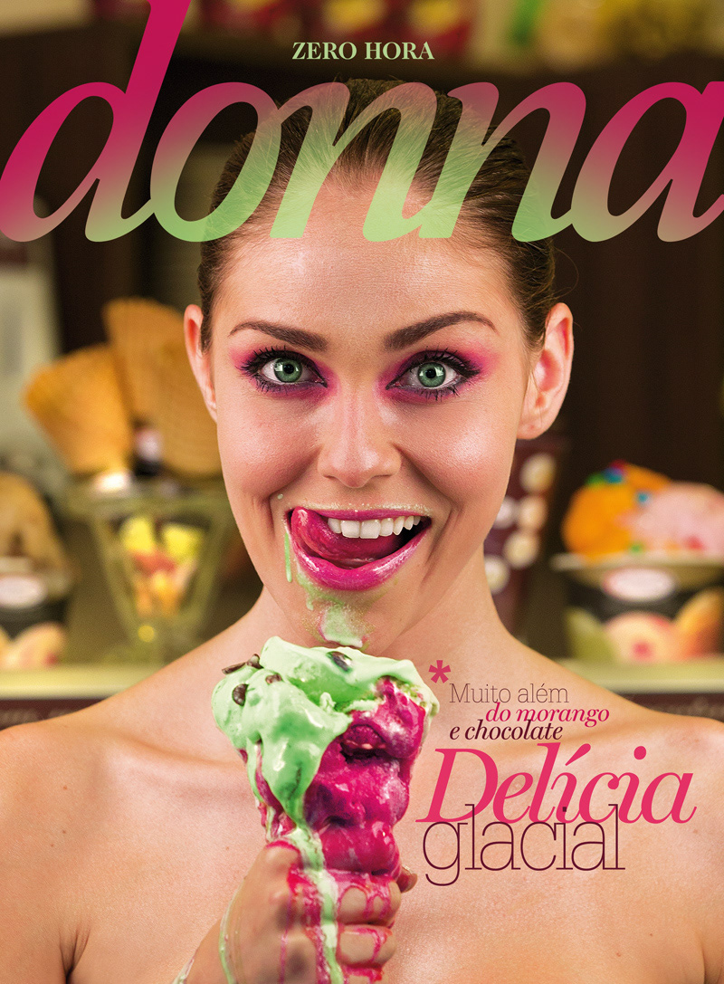 magazine cover donna journal