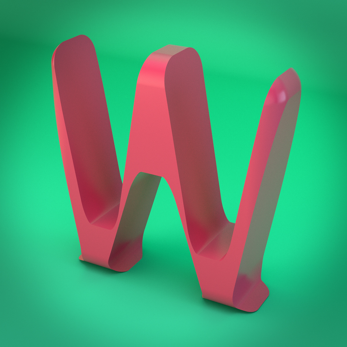 motion design typography   3D CGI letters