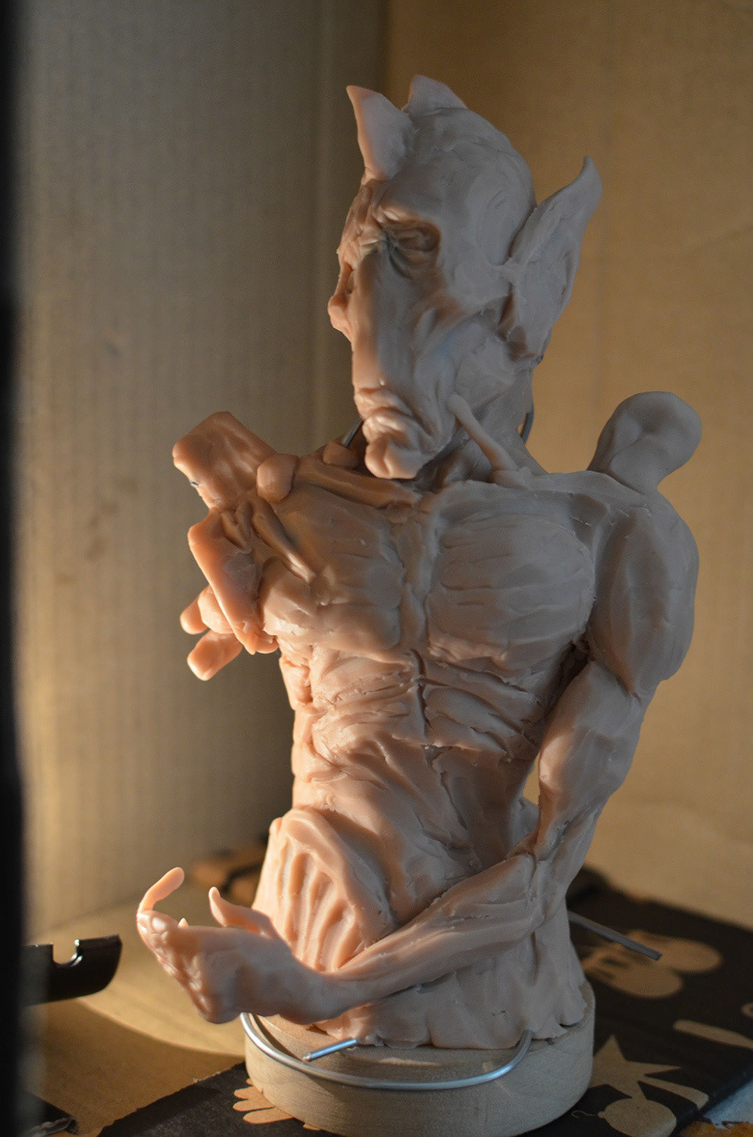 super sculpey Sculpt Cyborg