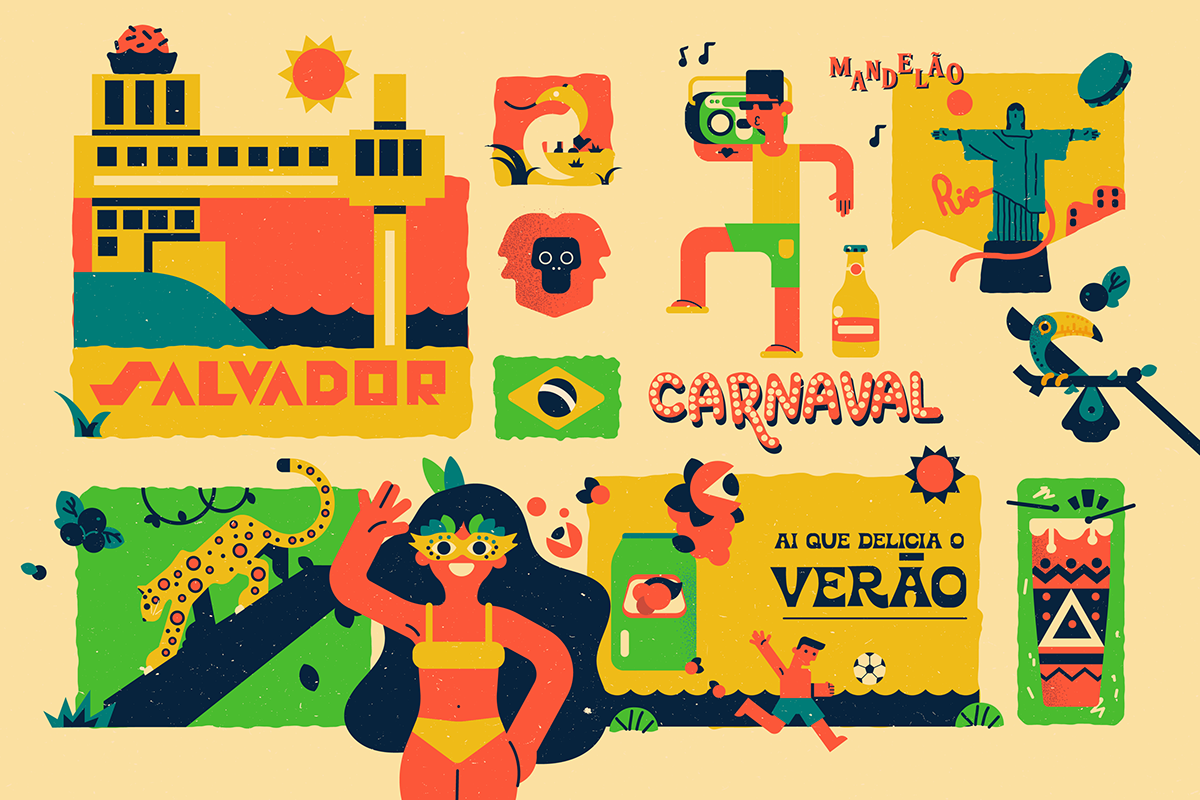adobe illustrator flat vector design ilustration digital illustration art digital Brasil
