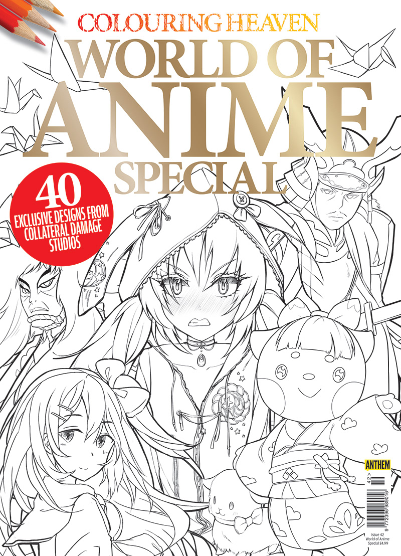 Colouring Heaven: World of Anime Special - Collateral Damage Studios