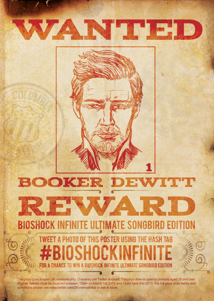 bioshock infinite BioShock 2k irrational games pop Point of Purchase Displays shippers Standees posters video game GameStop target best buy