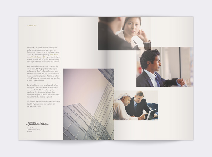 report editorial Layout singapore wealth Classic company corporate