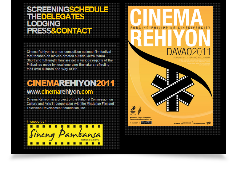 film festival Project Management Film   philippines Cinema Davao