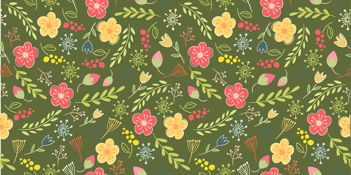 floral pattern handbag design