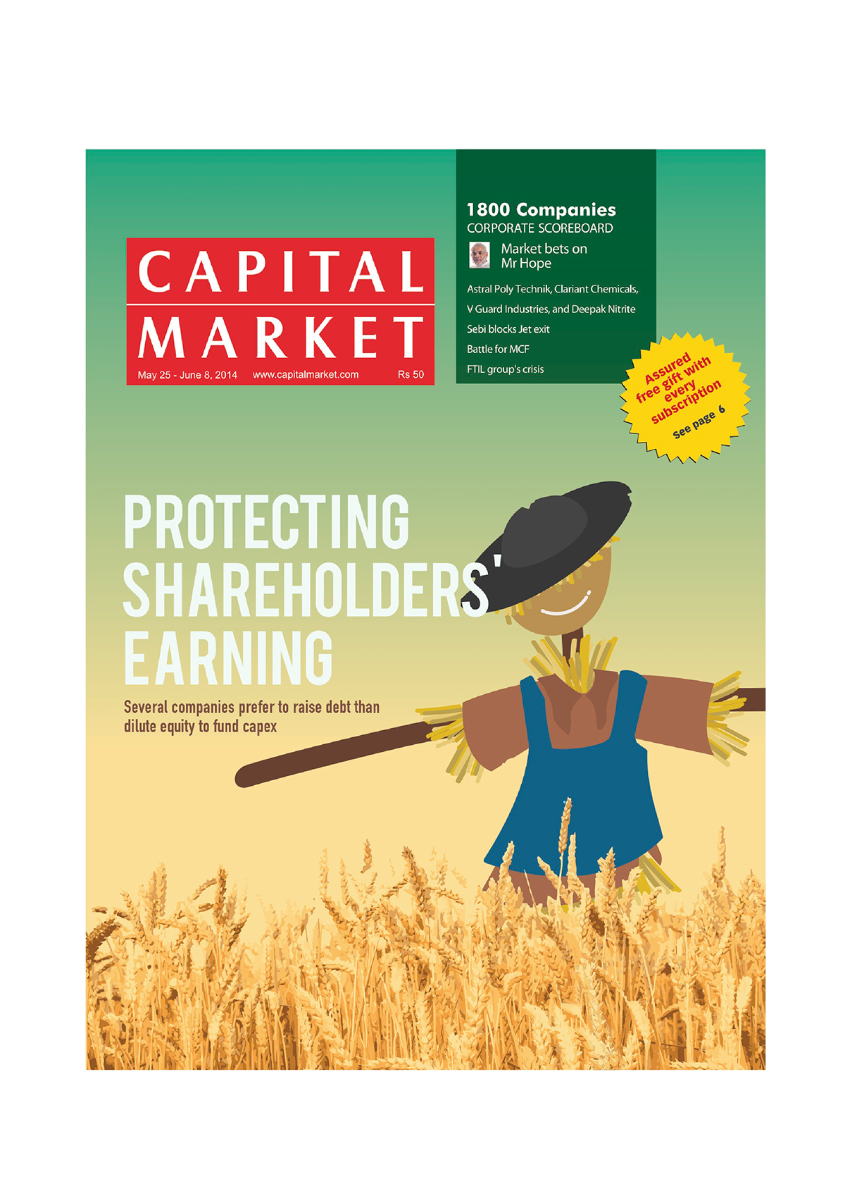 magazine Captial Market cover illustration