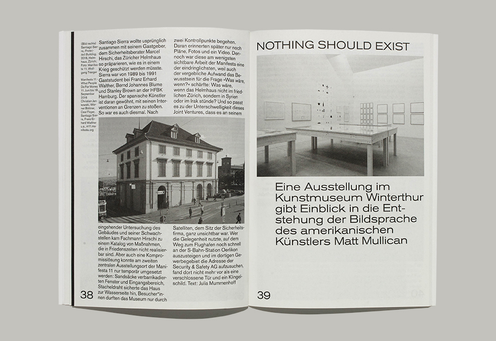 editorial hamburg HFBK magazin Lerchenfeld student University black White german