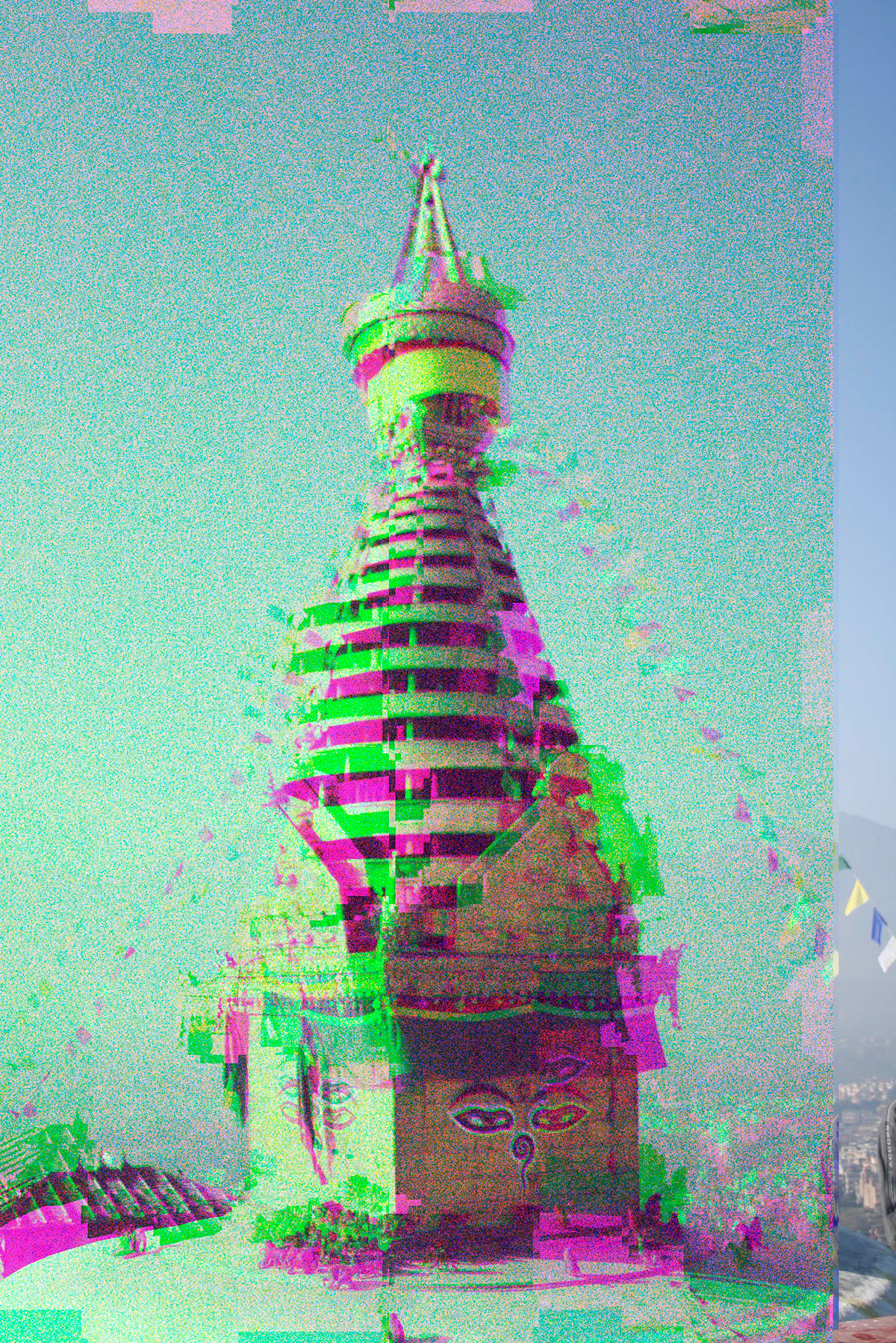 Glitch Photography  effect memories