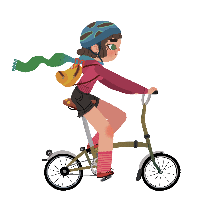 🌞Let's ride bike! 🌞 on Behance