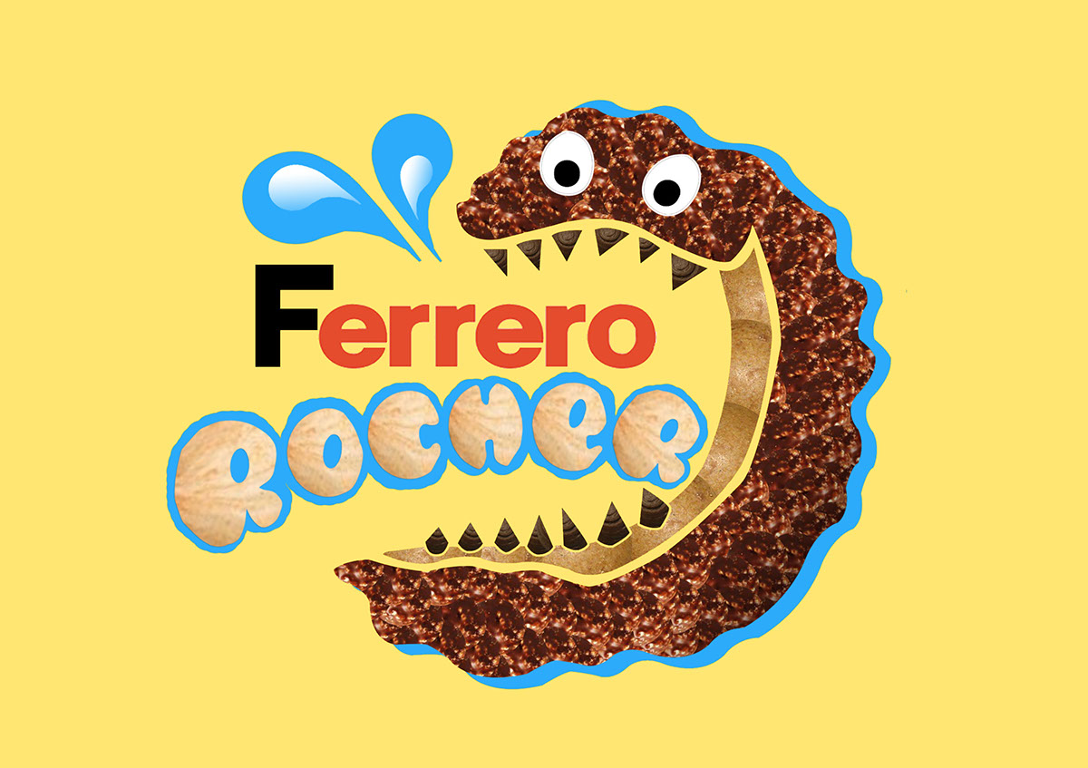 chocolate  Ferrero Rocher Rebrand