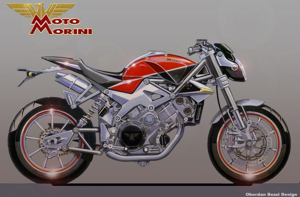 MOTO MORINI design motorbikes cafe racer  CONCEPT BIKES