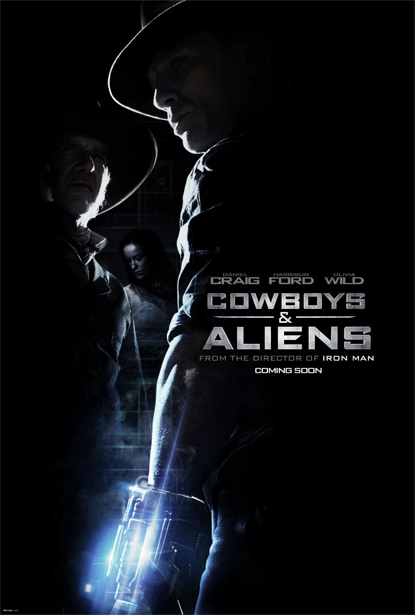 keyart keyart poster movie movie poster poster Teaser Keyart teaser poster aliens COWBOYS