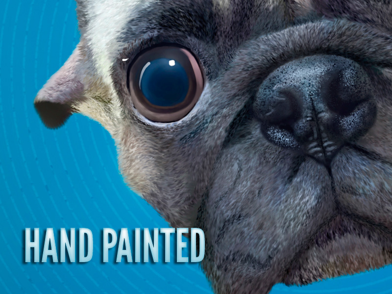 poster art Pug dog dogs motivational inspirational Poster Design minimal