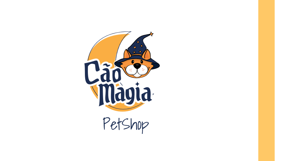 brand cachorro design gráfico identidade visual lettering Logo Design magia marca petshop visual identity