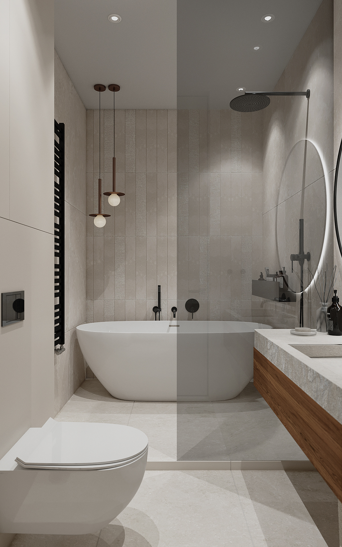 3D Visualization 3ds max archviz bathroom visualization  CGI interior design  Interior Visualization interiordesign візуалізація