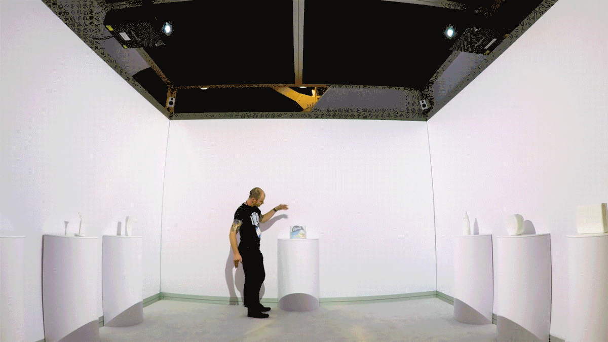 projection projection mapping ILLUSTRATION  Experiential activation Trade Show video
