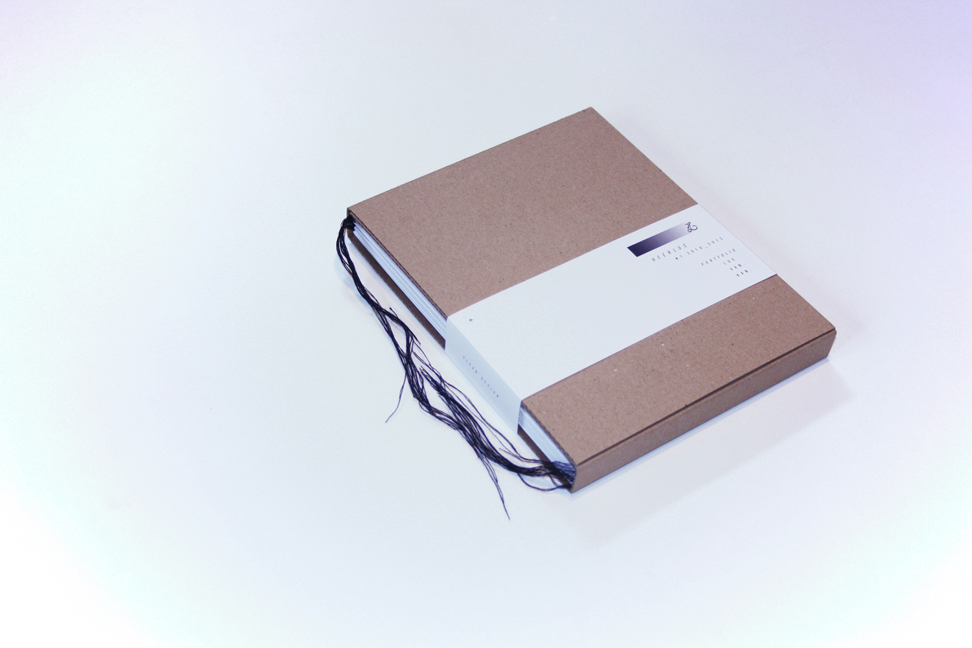 portfolio cardboard LUC Van Kan Bound binding