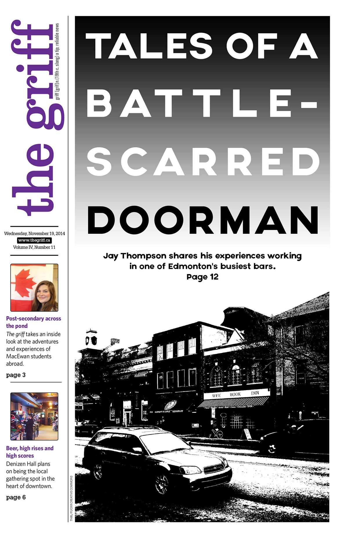 yeg whyte ave The Black Dog bar feature profile student newspaper