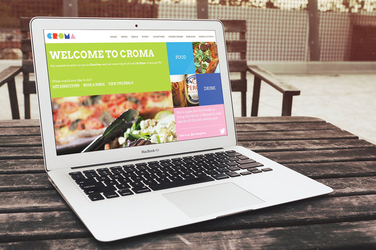 Website design redesign Food  Restaurent Responsive
