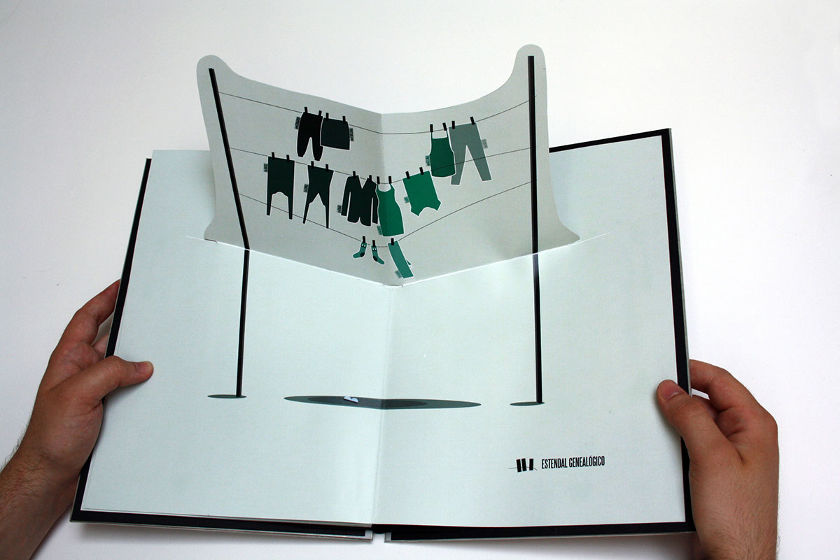 personal infographics infographic pop-up book