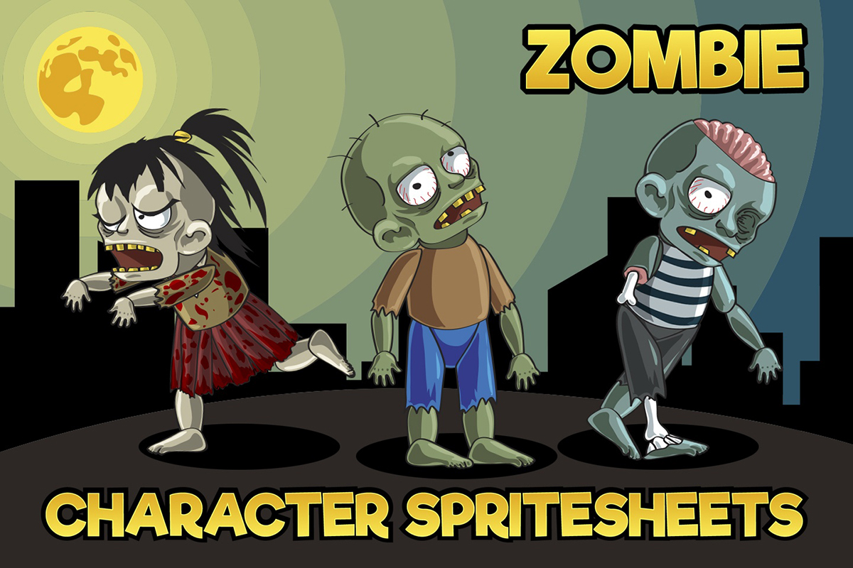 zombie Character gamedev game character