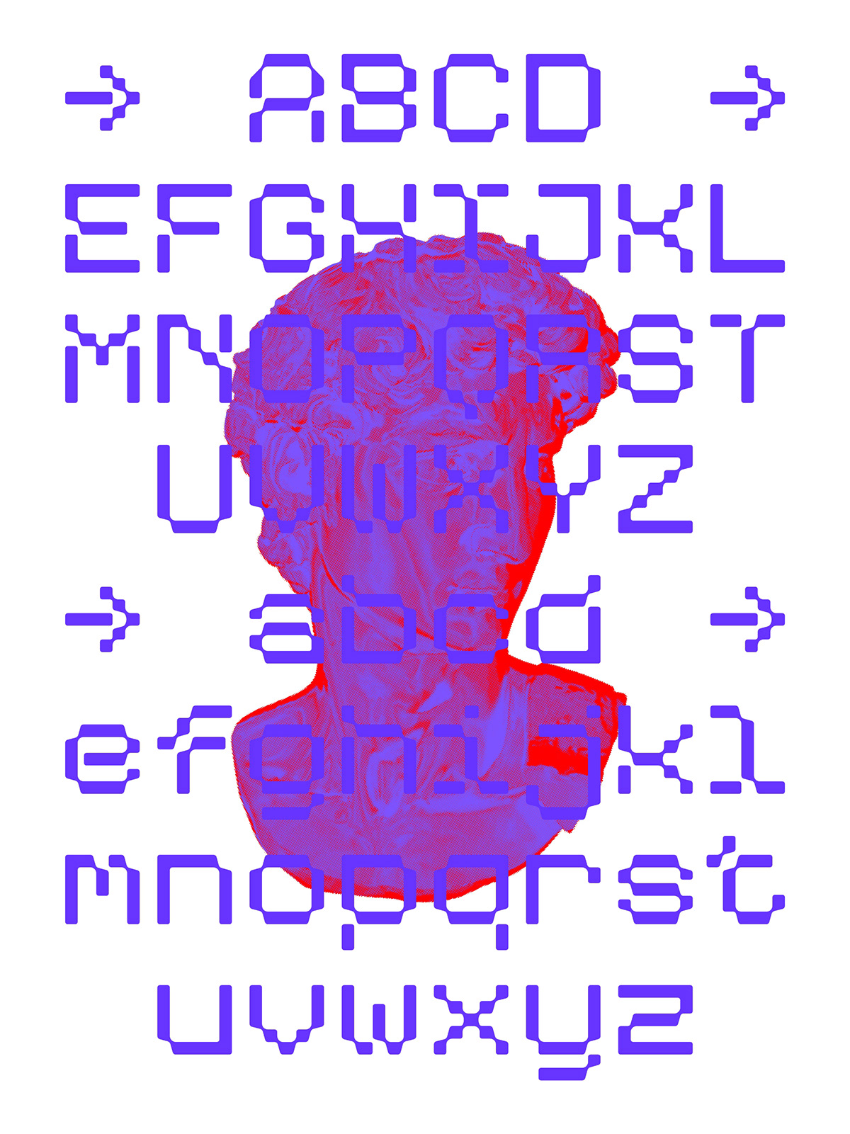 atk studio display font monospaced radinal riki tech font techno Tipos Tiposka tiposka font tiposka typeface