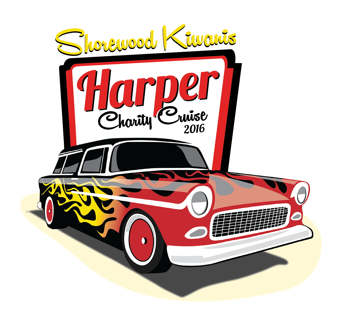 harper charity cruise Logo Design