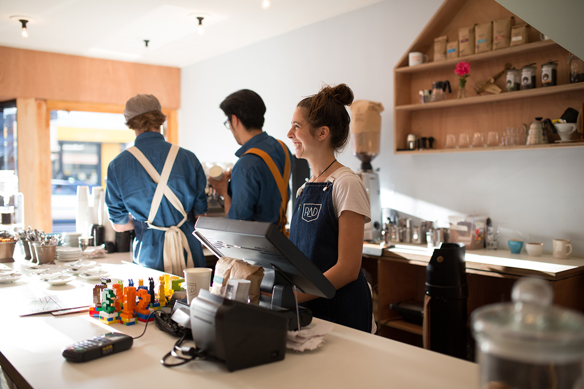 cafe Interior Hospitality auckland New Zealand Coffee Flight Coffee counter